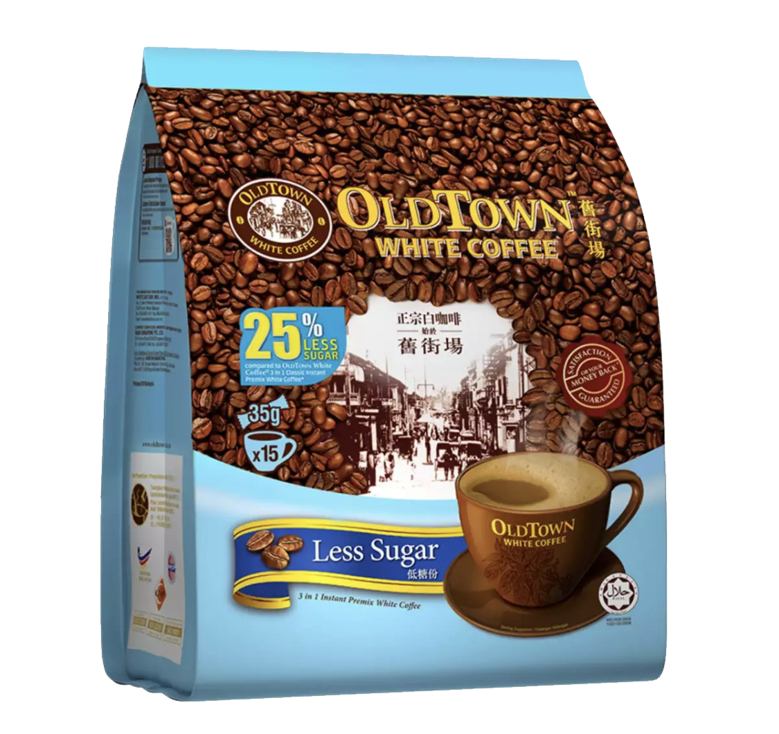OLDTOWN White Coffee 3In1 Less Sugar (15'sx35g)